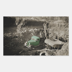 CRANE COLORSPLASH CHEVROLET BETRIEBSMOTOR RECHTECKIGER AUFKLEBER