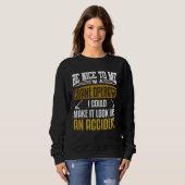 crane driver crane operator auto crane constructio sweatshirt (Vorne ganz)