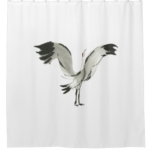 Crane Duschvorhang (Vorderseite)