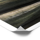 Crane Flight : Ein Naturgemälde Poster (Ecke)