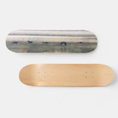 Crane Flight Painterly Skateboard (Horizontal)