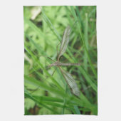 Crane Fly Kitchtuch Handtuch (Vertikal)