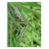 Crane Fly Notebook Notizblock (Vorderseite)