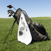 Crane Golfhandtuch (Gras)