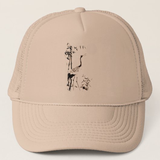 Crane Hat Truckerkappe (Vorderseite)