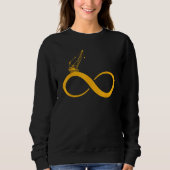 Crane Heavy Equipment Operator Infinity Crane Ope Sweatshirt (Vorderseite)