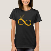 Crane  Heavy Equipment Operator Infinity Crane Ope T-Shirt (Vorderseite)