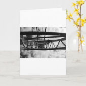 Crane Karte (Gelbe Blume)