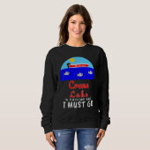 Crane Lake Minnesota Souvenir Sweatshirt (Vorne ganz)