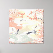 Crane Land Leinwanddruck (Vorderseite)