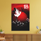 Crane Leinwanddruck (Insitu (Wohnzimmer))