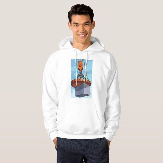 Crane Lifting Hoodie (Vorne ganz)