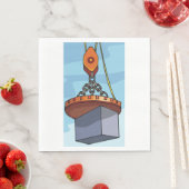 Crane Lifting Serviette (Beispiel)