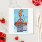 Crane Lifting Serviette