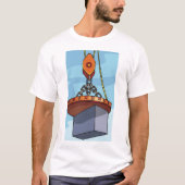 Crane Lifting T-Shirt (Vorderseite)
