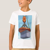 Crane Lifting T-Shirt (Vorderseite)