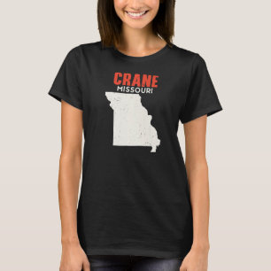 Crane Missouri USA Staat America Travel Missouri T-Shirt
