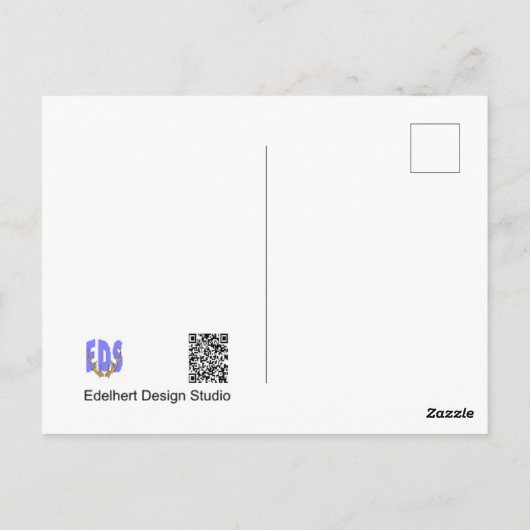 Crane Nah HELLO Postcard Postkarte (Rückseite)