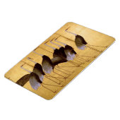 Crane, Ogata Korin, japanische Kunst Magnet (Linke Seite)