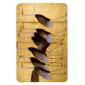 Crane, Ogata Korin, japanische Kunst Magnet (Vertikal)