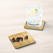 Crane, Ogata Korin, japanische Kunst Untersetzer (Rechte Seite)