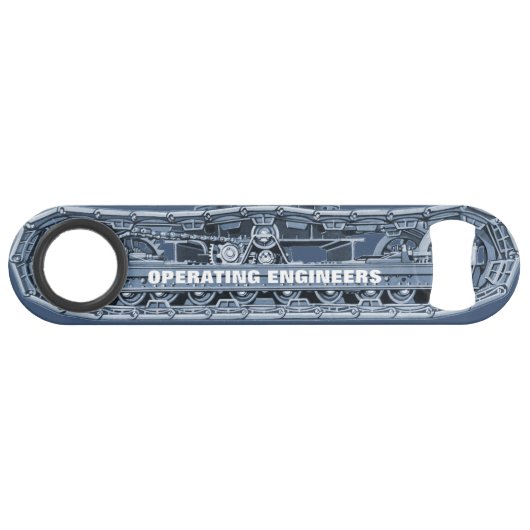 CRANE OPERATOR CUSTOM GEWERKSCHAFT LOKALE NUMMER I SPEEDFLASCHENÖFFNER (Rückseite Horizontal)