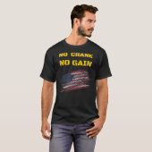 Crane Operator Driver Zitat lustige Männer Jungs T-Shirt (Vorne ganz)