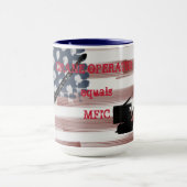 CRANE OPERATOR EQUALS MFIC vollständig benutzerdef Tasse (Zentrum)