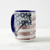 CRANE OPERATOR EQUALS MFIC vollständig benutzerdef Tasse (Vorderseite Links)