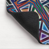 CRANE OPERATOR FARBBIG LATTICE BOOM ART MOUSEPAD (Ecke)