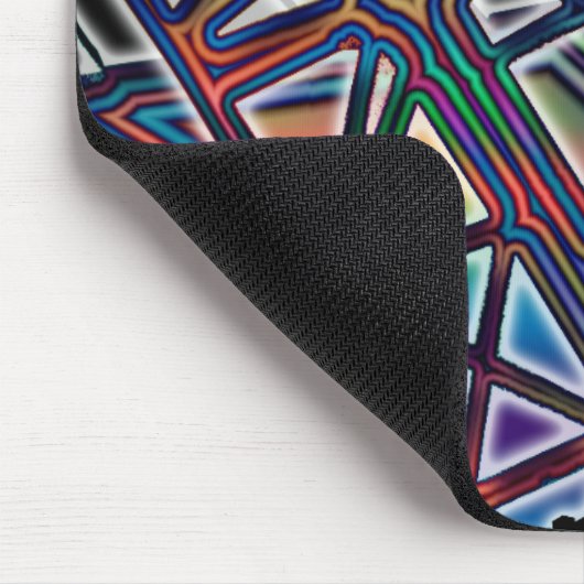 CRANE OPERATOR FARBBIG LATTICE BOOM ART MOUSEPAD (Ecke)