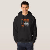 Crane Operator means having fun Construction Worke Hoodie (Vorne ganz)