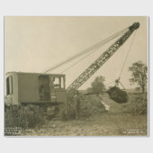 CRANE-OPERATOR SHOVEL 12 GESCHENKPAPIER (Flach)