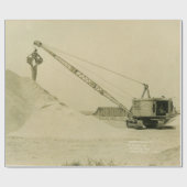 CRANE-OPERATOR SHOVEL 20 GESCHENKPAPIER (Flach)