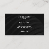 Crane Operator Slogans Business Cards Visitenkarte (Rückseite)