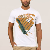 CRANE OPERATOR US MAP JIGSAW PUZZLE OPERATOR T-Shirt (Vorderseite)