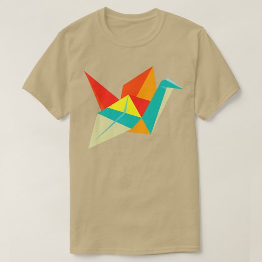 Crane Origami Master Women verschenken japanische T-Shirt (Design vorne)