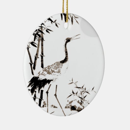 Crane Ornament (Rechts)