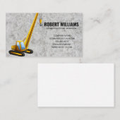 Crane | Personalausweis für Baumaschinen Terminkarte (Vorne/Hinten)