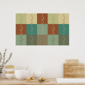 Crane Pop Art Poster (Küche)