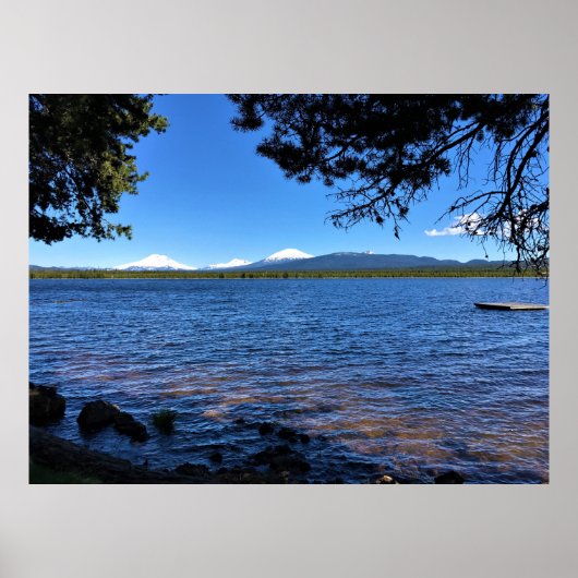 Crane Prairie Reservoir, OR Poster (Vorne)