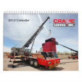 Crane Service, Inc-Kalender 2012 Kalender (Titelbild)