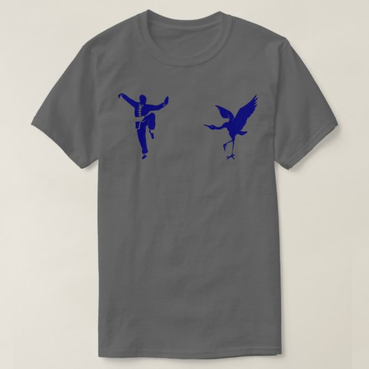 Crane Style Kung Fu T-Shirt (Design vorne)