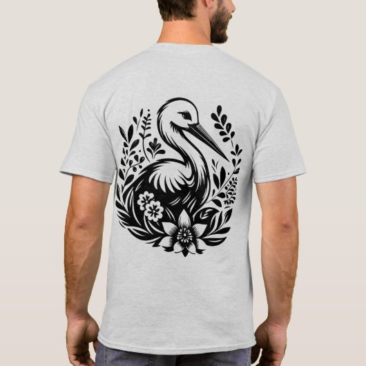 Crane T-Shirt (Rückseite)
