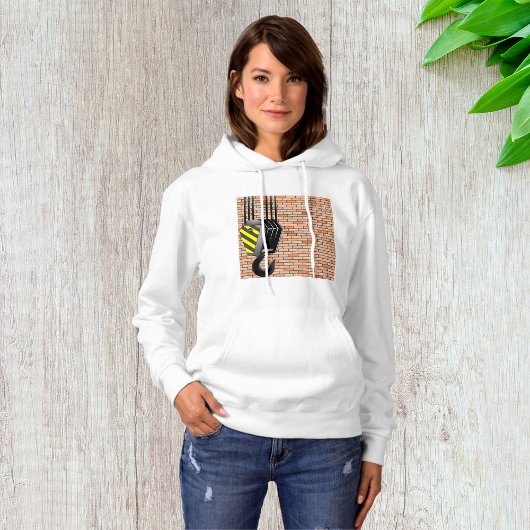 Crane und Hook Womens Hoodie
