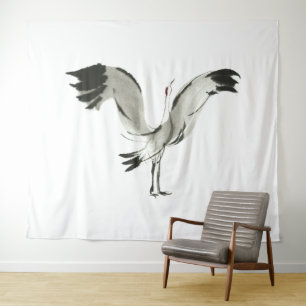 Crane Wandteppich