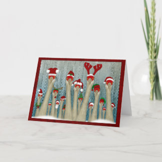 CraneDeer 2.0 Feiertagskarte