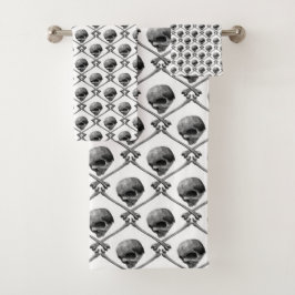 Craneo Badhandtuch Set