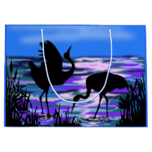 Cranes Bird Gift Bag - Liebe Dance