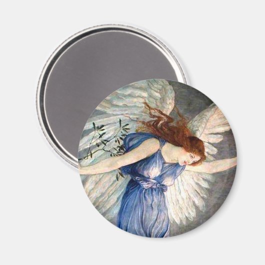 Cranes Engel des Friedens Magnet (Vorderseite/Rückseite)